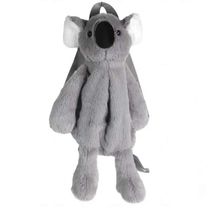 Sevimli Koala Peluş Çanta 1 Adet Gri Renk