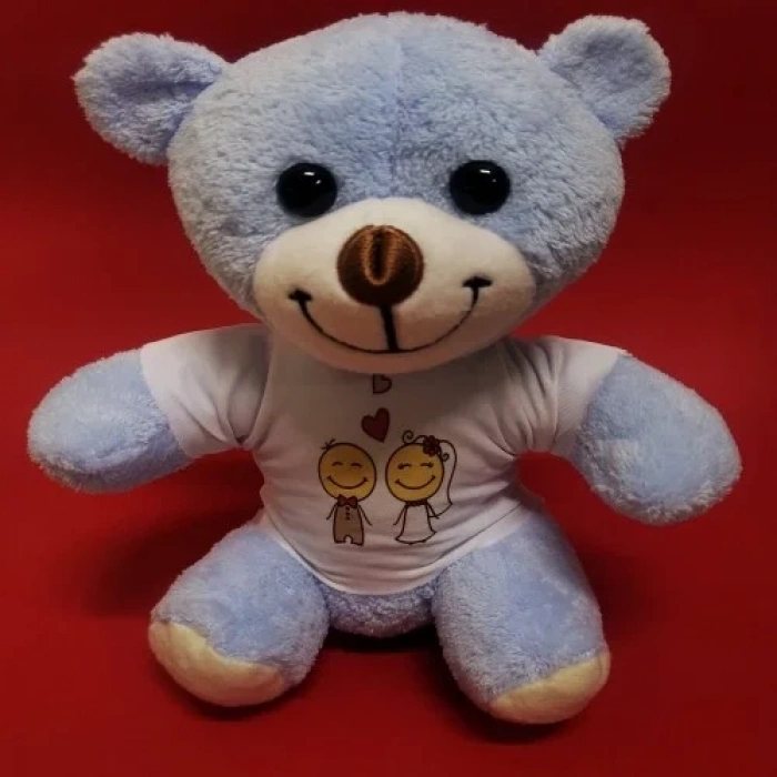 Sevimli Peluş Gelin Damat 25 Cm Hediyelik