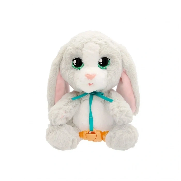 Sevimli Peluş Tavşan 20 Cm Sesli Oyun Arkadaşı
