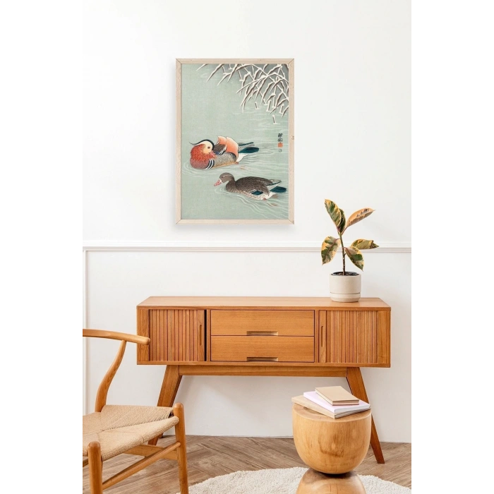 Shonson Ohara Ahşap Çerçeveli Tablo 50 x 70