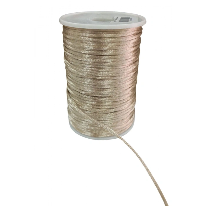 Sıçan Kuyruğu İp Floş 0,5 Mm Bej 1 Metre