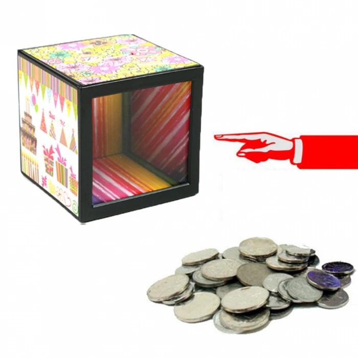 Magic Game Magic Piggy Bank Money Losing Piggy Bank (5365)