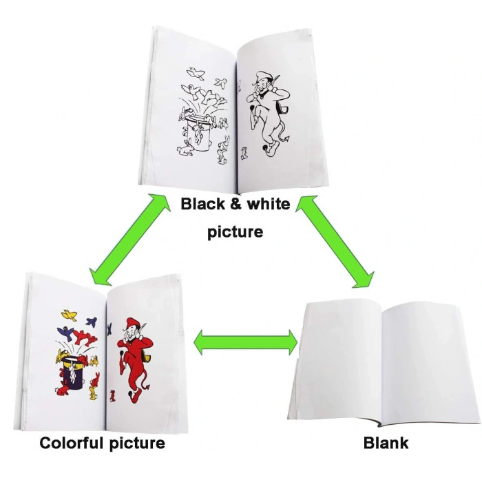 Magic Notebook Illusion Game Book
