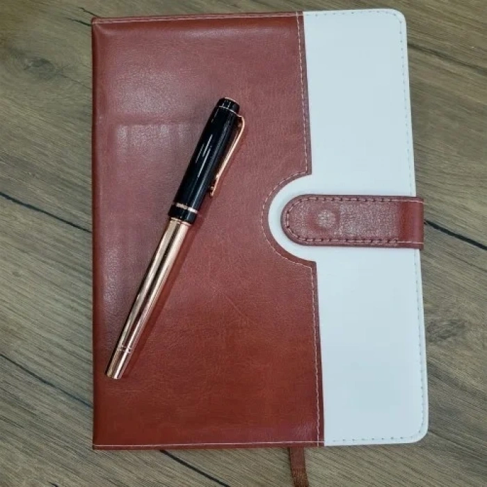 Şık Defter Ve Kalem Seti Öğretmenler Günü Hediyesi