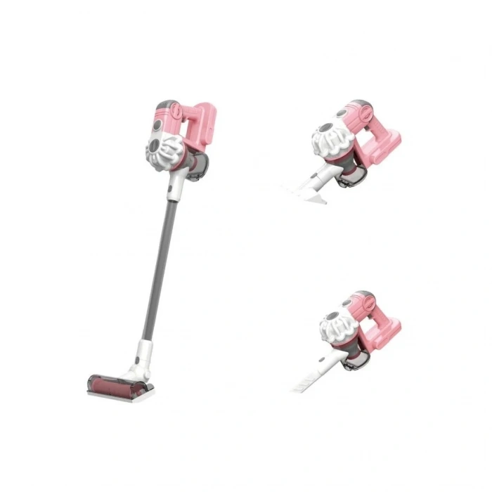 Şık Dikey Elektrik Süpürgesi Pembe Renk 1 Adet