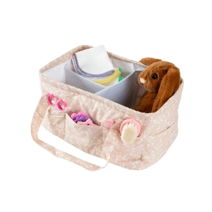 Şık Katlamalı Anne Bebek Organizer 795 Somon Çiçek