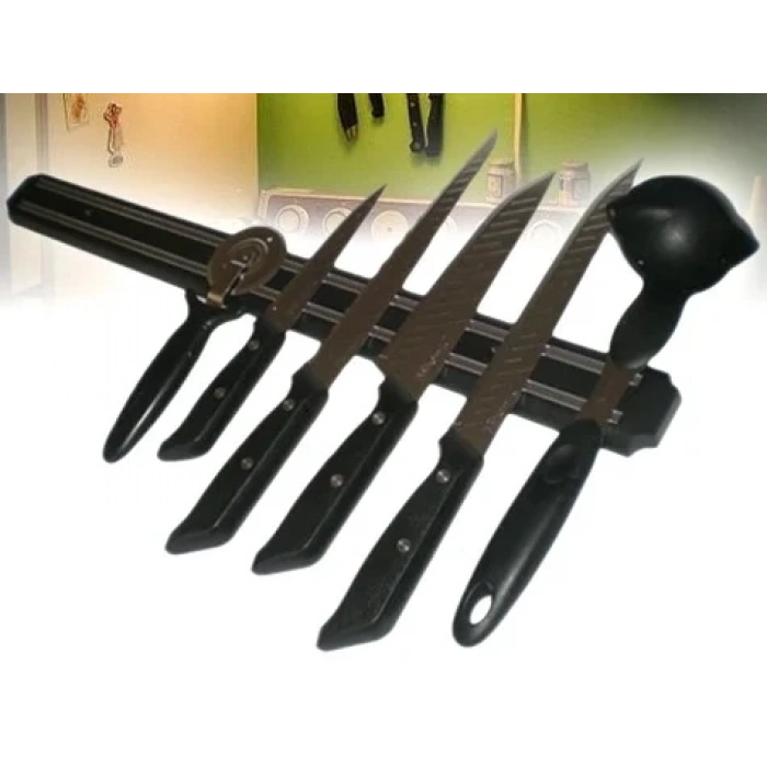 Şık Mıknatıslı Bıçak Tutucu 55 Cm Mutfak Düzeni