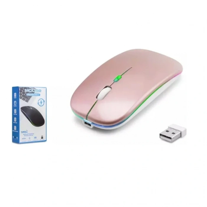 Şık Rgb Şarjlı Mouse - Ergonomik Tasarım