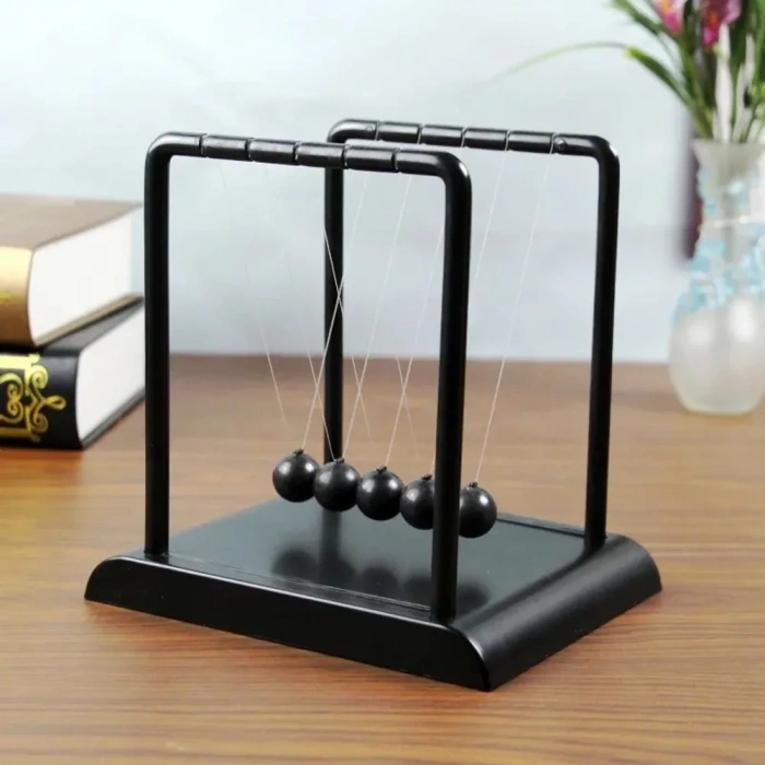 Şık Tasarımlı Orta Boy Siyah Denge Balans 13.5x13.5x11 Cm
