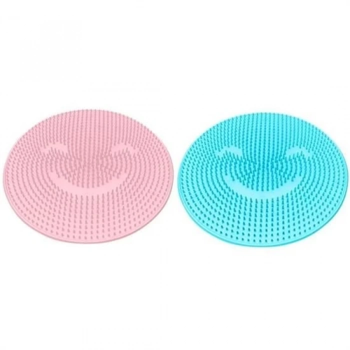 Silikon Fırçalı Banyo Masaj Matı ve  Ayaklar için Topuk Masaj Paspası (5365)