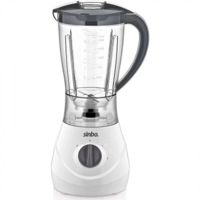 Sinbo Turbo Blender - 4 Bıçaklı - Buz Kırıcı - 1.6 Litre Hazne