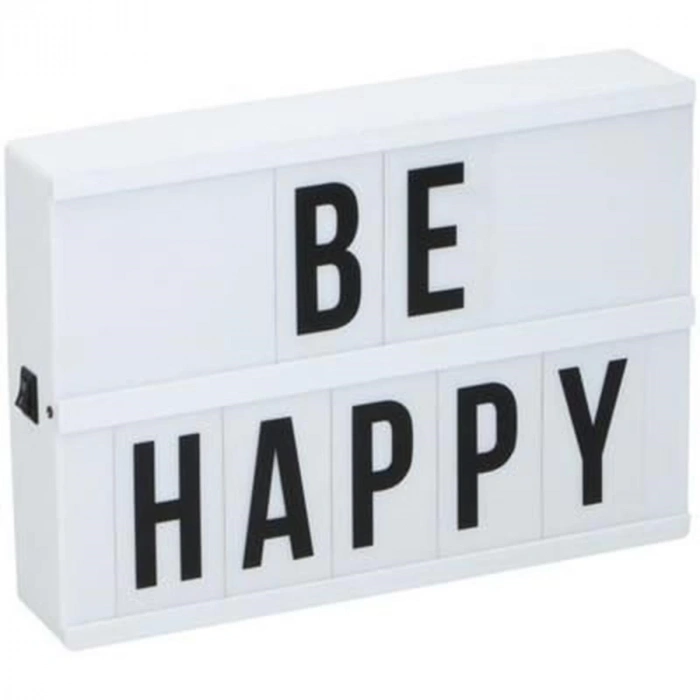 Sinematik Lightbox Dekorasyon Aydınlatma Aksesuarları (A5 Boyut) (5365)