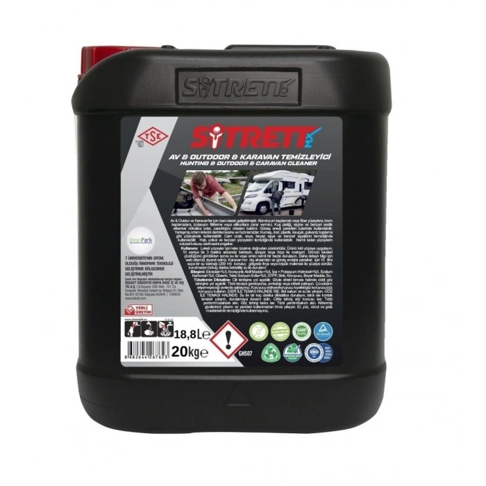 SİTRETT MX Av Outdoor Karavan Temizleyici 20 Kg.