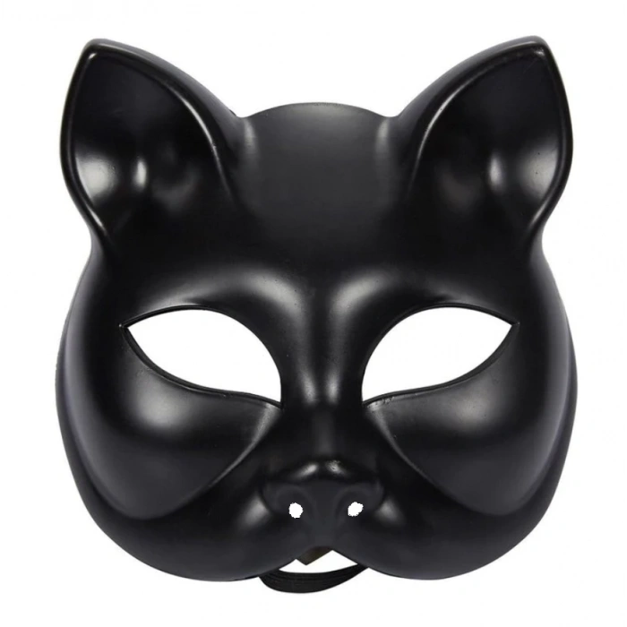 Black Color Luxury Cat Mask