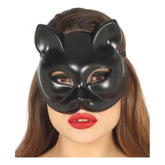 Black Color Luxury Cat Mask