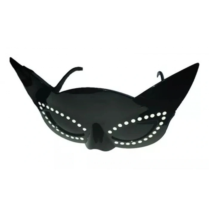 Black Color Black Glass Cat Shaped Party Glasses