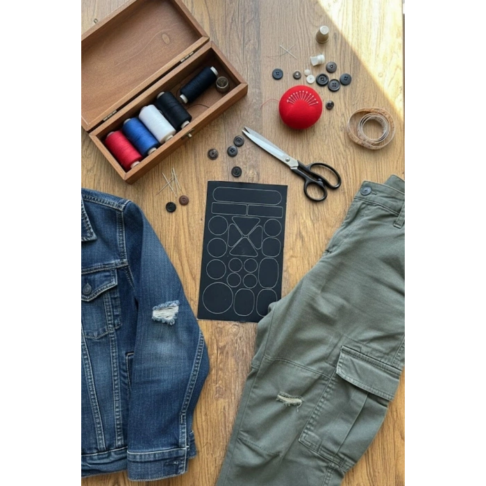 Siyah Yapışkanlı Yama Bantları – Delik Kapatma, Yırtık ve Aşınma İçin Güçlü Tamir Bandı