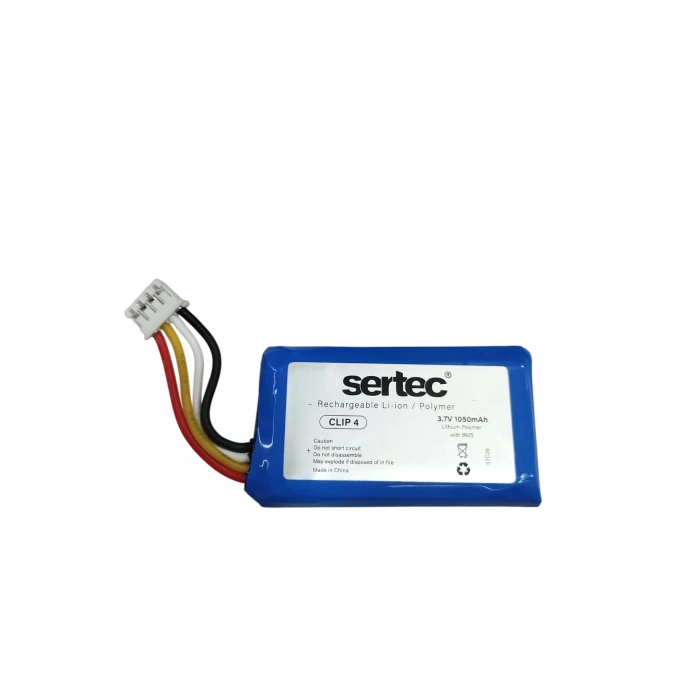 Soketli Batarya 3.7v 1050 Mah Clip 4 Uyumlu
