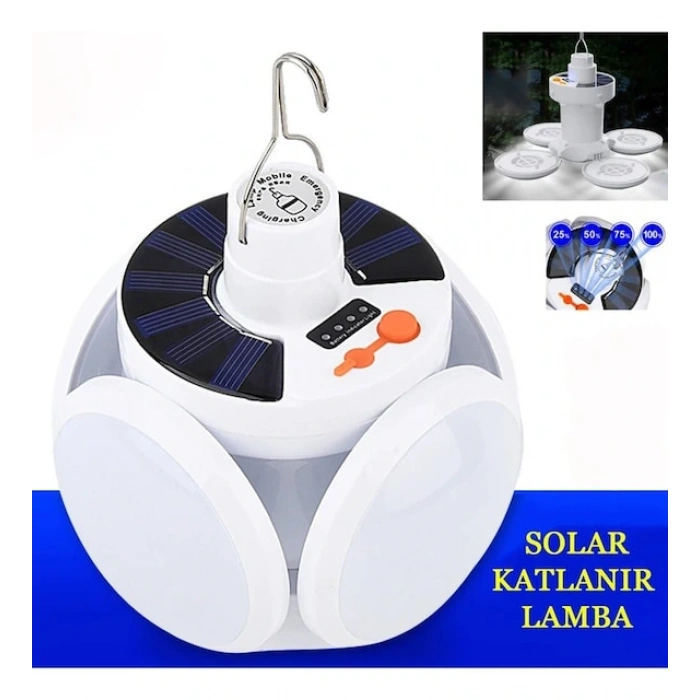 Solar 5 Kanatlı Kamp Lambası (5365)