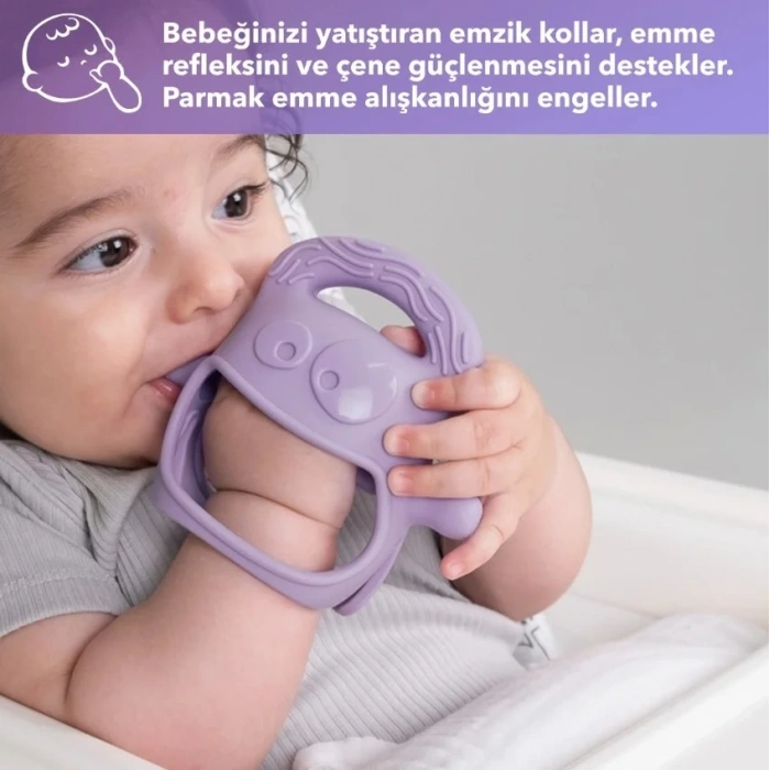 Somon Renkli Diş Kaşıyıcı 1 Adet