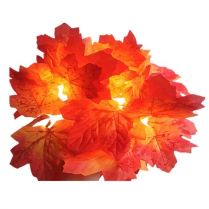 Autumn-Themed Decorative Leaf Patterned Strip LED Night Lamp (5365)