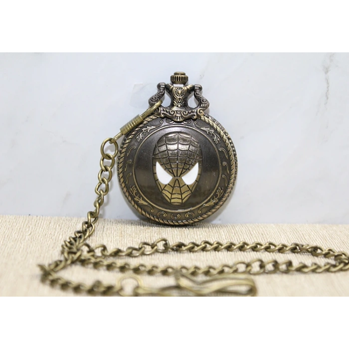 Spiderman Tasarımlı Köstekli Saat Model 2