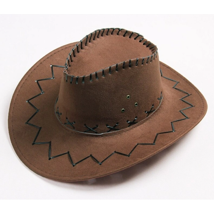 Süet Kovboy Şapkası Çocuk