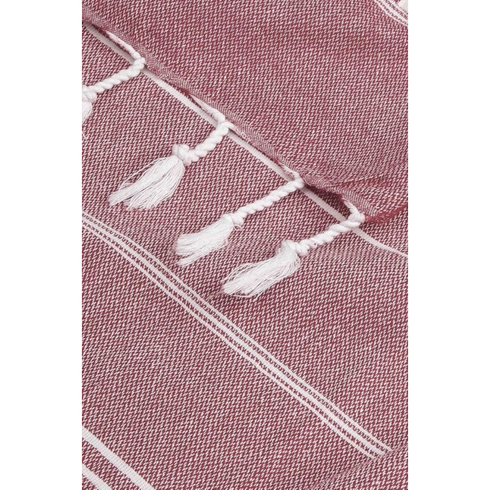 Summer Wind Soft %100 Pamuk Peştemal 100x180 cm Bordo