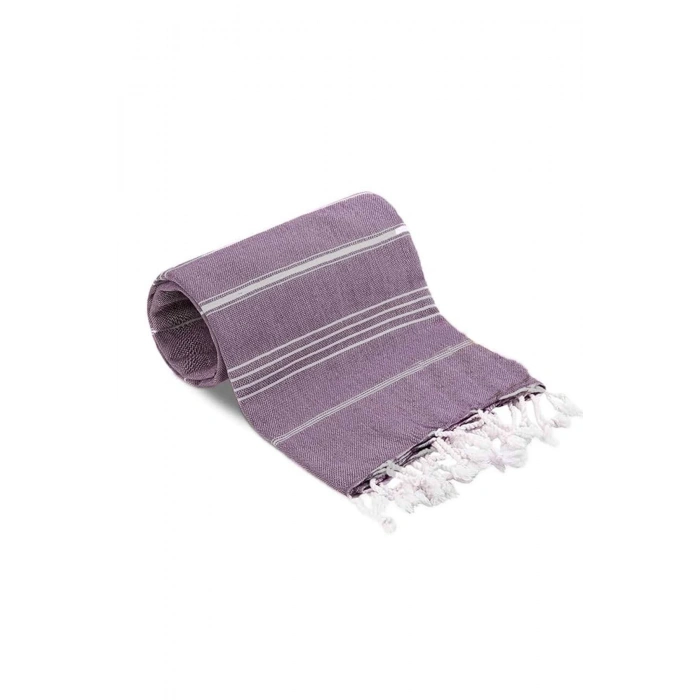 Summer Wind Soft %100 Pamuk Peştemal 100x180 cm Mor