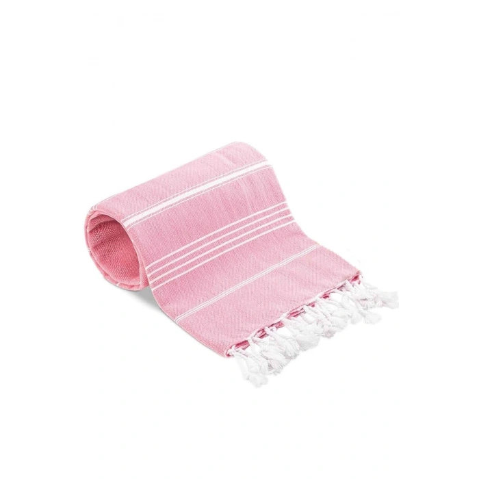 Summer Wind Soft %100 Pamuk Peştemal 100x180 cm Pembe