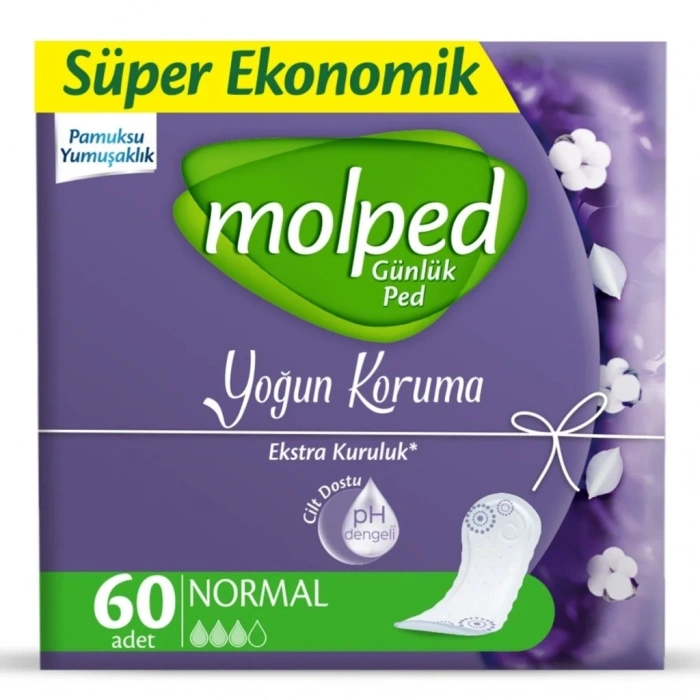 Süper Eko Günlük Ped 60 Adet Yoğun Koruma