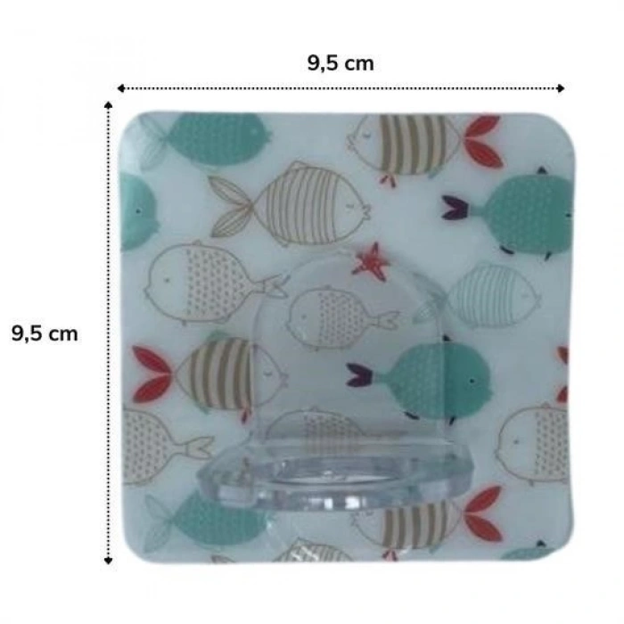 Super Adhesive Multi-Purpose Ring Hanger Set of 2