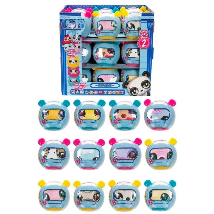 Sürpriz Paket Peluş Hayvanlar 2 Adet Eğlenceli Set