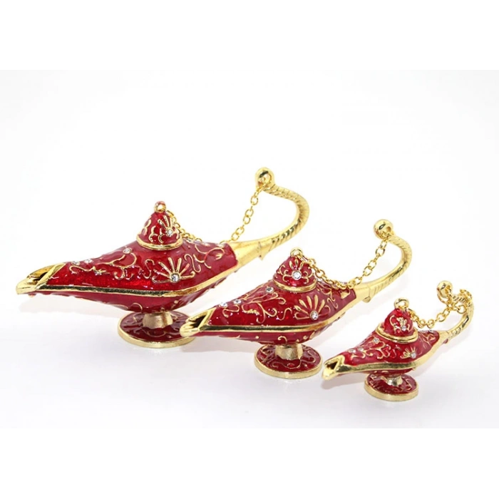 Swarovski Stone 3-Piece Aladdin Lamp