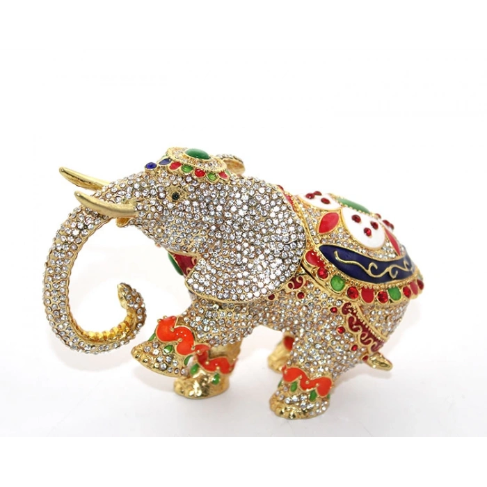 Статуэтка слона с кристаллами Swarovski модель 6