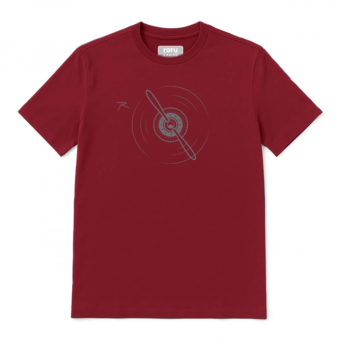 T-Shirt PROFERO BURGUNDY