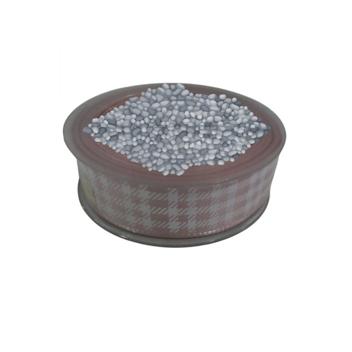 Tafta Ekoseli Kurdele 25 Mm Pudra 10 Metre