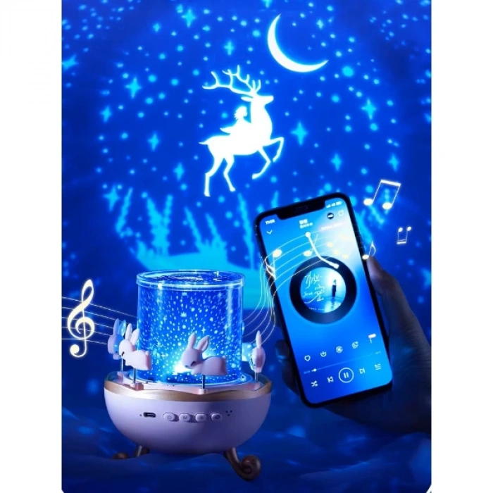 Кролик Карусель Многофункциональный Проектор