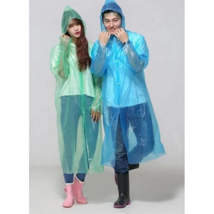 Tek Kullanımlık Çıtçıtlı Yağmurluk (5365)