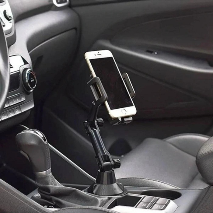 Teleskopik Araç Bardak Yerine Giren Telefon Tutucu (5365)