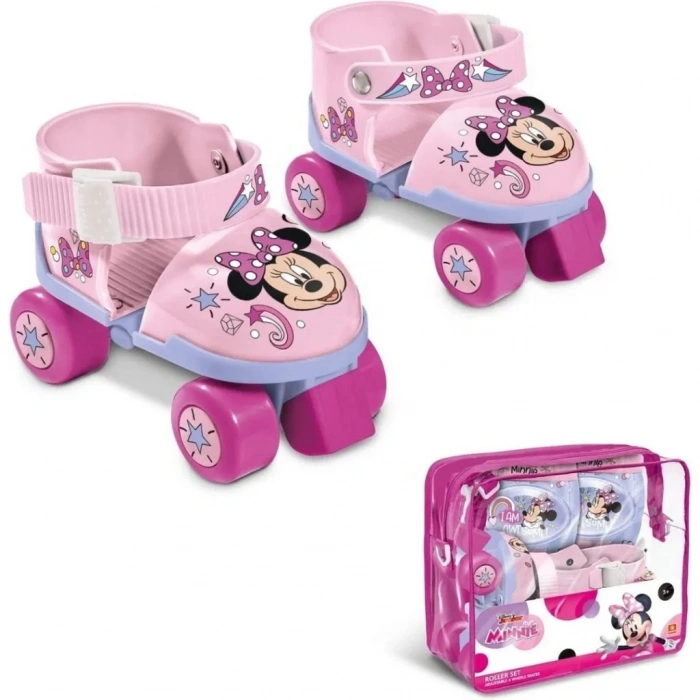 Temalı Dizlik Ve Dirseklik Seti Çantalı (minnie Model)