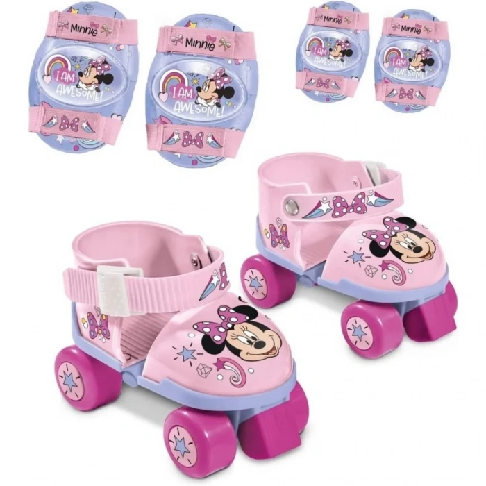 Temalı Dizlik Ve Dirseklik Seti Çantalı (minnie Model)