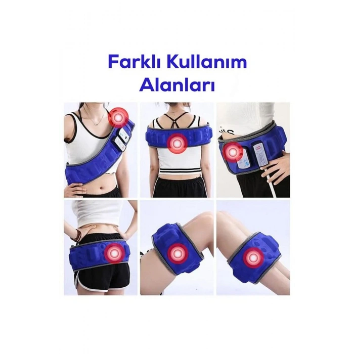 Titreşimli Masaj Kemeri- Kas Gevşetici Masaj Aleti Ve Vücut Şekillendirme Cihazı