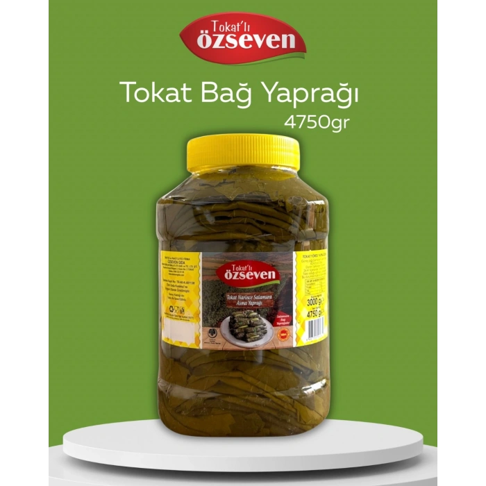 Tokatlı Özseven Bağ Yaprağı 4750gr