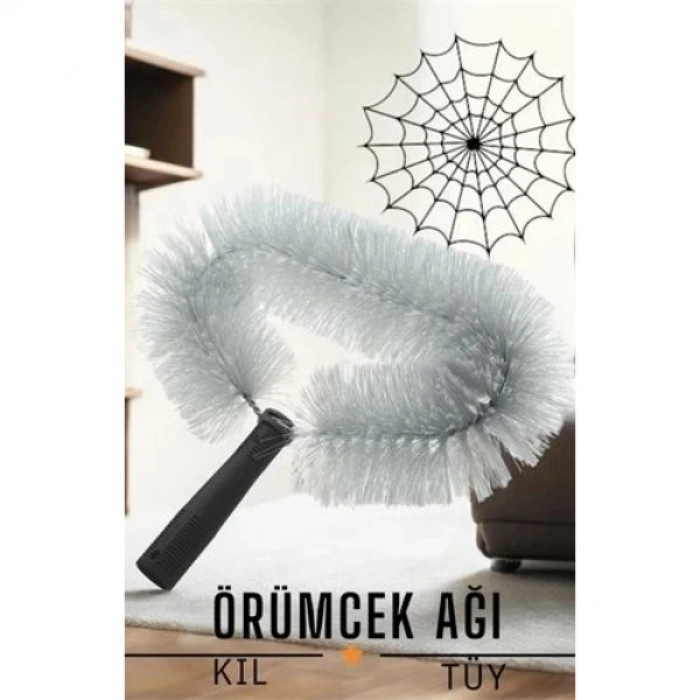 Toz Tüy Örümcek Ağı Alma Fırçası