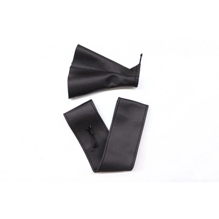 Tüm Araçlara Uyumlu Direksiyon Kılıfı Ve Vites Körüğü Siyah Vinil