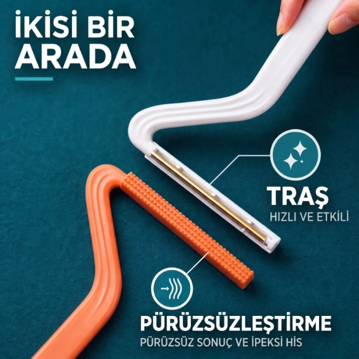 Tüy Tiftik Toplayıcı - Çift Taraflı - Asma Kancalı