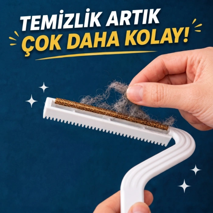 Tüy Tiftik Toplayıcı - Çift Taraflı - Asma Kancalı