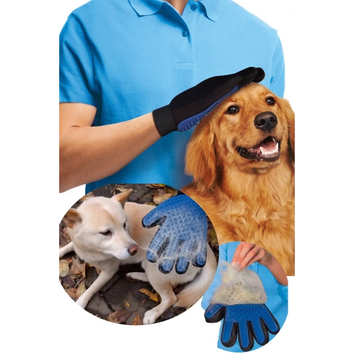 Tüy Toplayan Kedi Temizleme Eldiveni Kedi Tüy Toplama Eldiveni (5365)