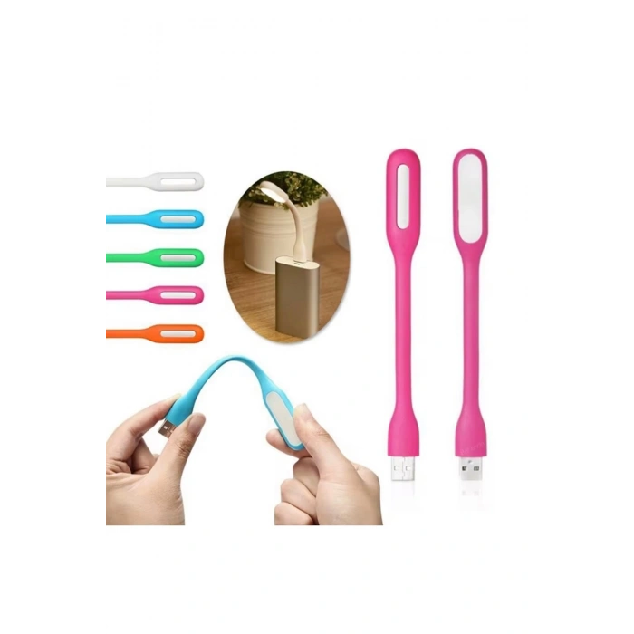 USB Mini LED Lamba 4’Adet Paket – Esnek ve Taşınabilir Gece Lambası